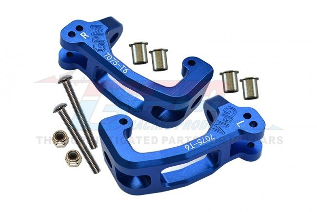 GPM Синие алюминиевые держатели рулевой ступицы (C-ступица) 2 шт. SLE019-B