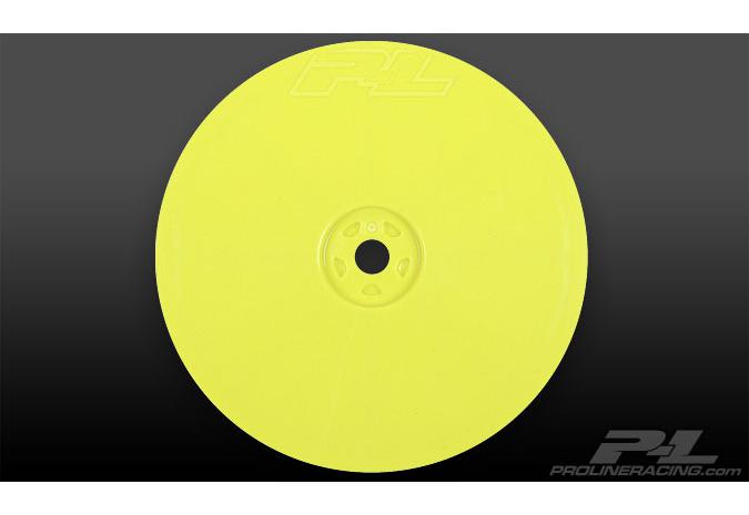 Диски багги 1/10 - Velocity 2.2'' 4WD Hex Front Yellow (2шт) for B44.1