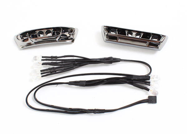 Светотехника LED lights, light harness (4 clear, 4 red): bumpers, front & rear: wire ties (3)  (requires power su