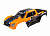Кузов, X-Maxx®, оранжевый (окрашен, нанесены наклейки) (в сборе с передними и задними креплениями кузова, задней опорой кузова и защитой задней двери)