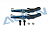 Качалка слайдера, синяя. T-Rex 450 Sport