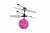 Светящийся летающий шар (с пультом) Розовый