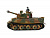 P/У танк Taigen 1/16 Tiger 1 (Германия, средняя версия) откат ствола (для ИК боя) V3 2.4G RTR