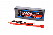 ZD Racing 7.4V 2400mAh 25C 2S Li-PO Battery for 1/10 RC Car 