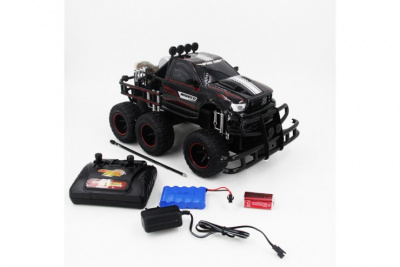 Радиоуправляемая машина джип 6х6 YED Black Thunder Speed WE-7