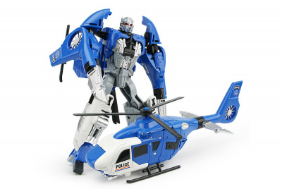 Трансформер Робот-полицейский вертолет