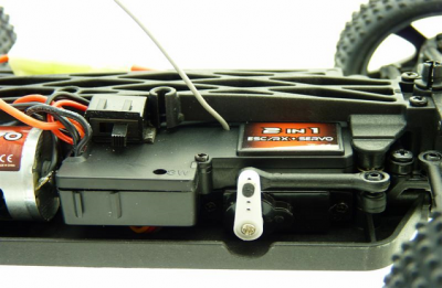 Радиоуправляемый монстр 1/18 Himoto Barren 4WD 2.4GHz RTR (влагозащищенный регулятор)