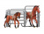 Фигурки животных MASAI MARA MM204-003 серии Мир лошадей: Ганноверская лошадь и жеребенок 3 пр.