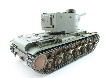 Радиоуправляемый танк Torro КВ-2 1/16 СССР, зеленый, ИК-пушка V3.0 2.4G RTR