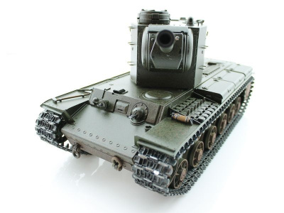 Радиоуправляемый танк Torro КВ-2 1/16 СССР, зеленый, ИК-пушка V3.0 2.4G RTR