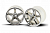 Колесные диски Traxxas задние 2,2”, 2шт, хром для Traxxas Bandit/Bandit VXL