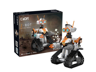 Радиоуправляемый конструктор CADA робот Z.BOT, программируемый (462 детали)