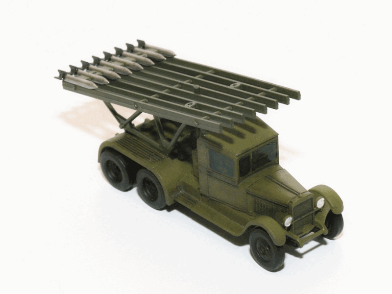 Сборная модель ZVEZDA БМ-13 ''Катюша'', 1/100
