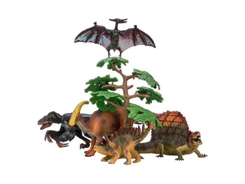 Динозавры MASAI MARA MM206-024 для детей серии Мир динозавров (набор фигурок из 6 пр.)