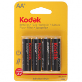 Батарейка Kodak R6 Extra Heavy Duty - 4BL (1 шт.)