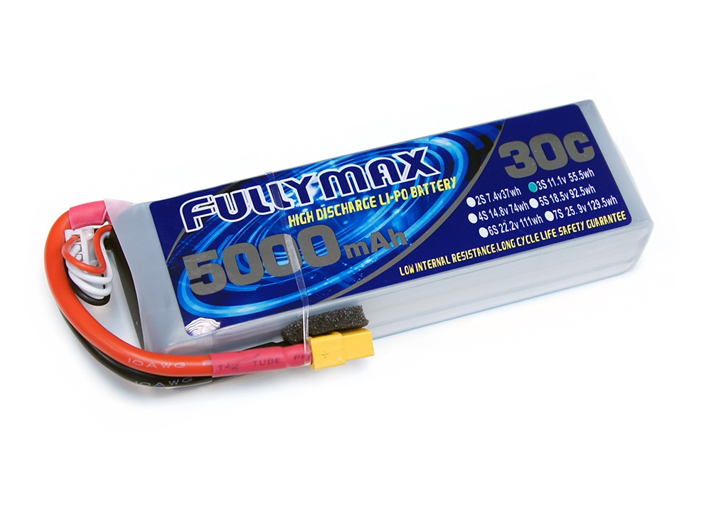 Аккумулятор LiPo Fullymax 11.1V 5000мАч 30C