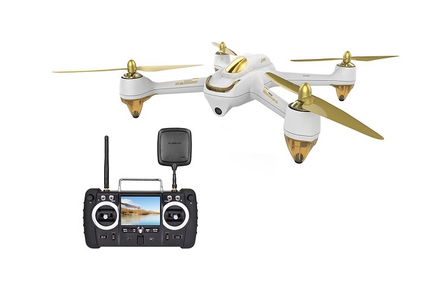 Радиоуправляемый квадрокоптер Hubsan X4 H501S Pro GPS FPV RTF 2.4G (белый)