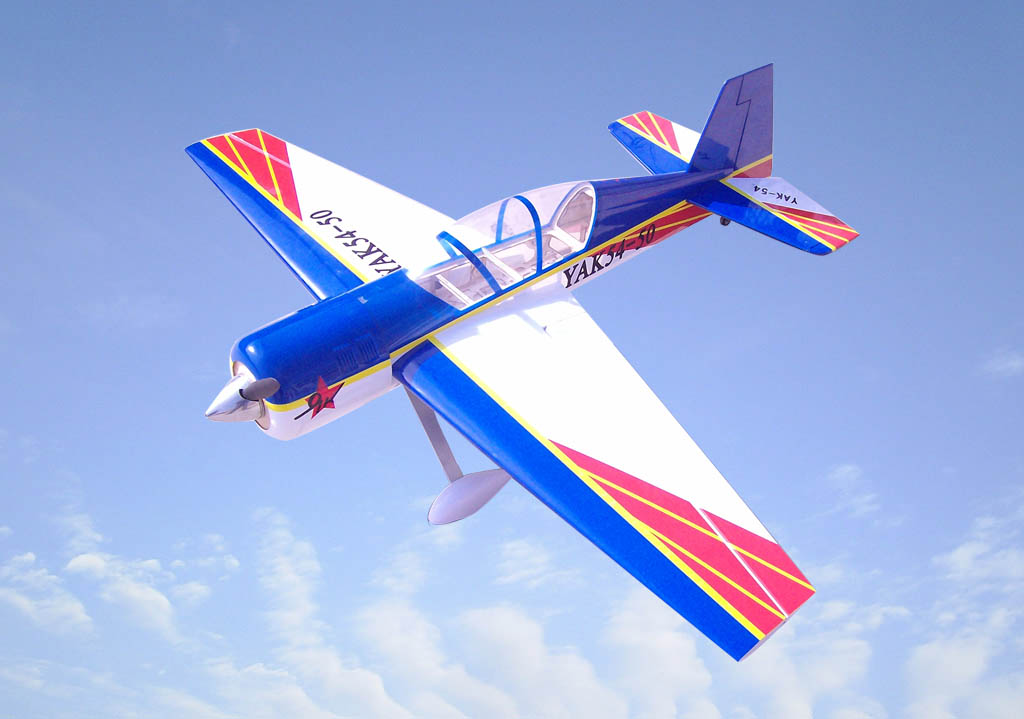 Модель самолета Richmodel YAK54-50