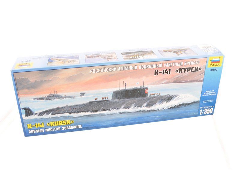 Сборная модель. Подводная лодка К-141 ''Курск'' 1/350