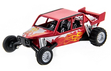 Машина Kinsmart Turbo Sadrail инерционная