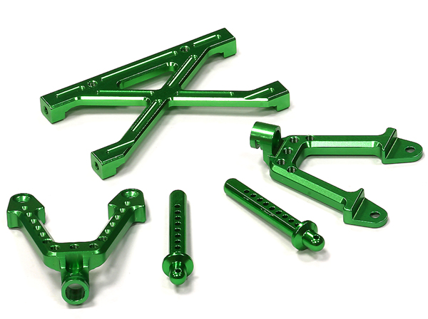 Задняя бабочка (зеленая) для Axial SCX-10, Dingo, Honcho