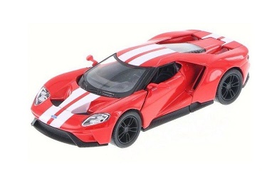 Машина инерционная Kinsmart 2017 Ford GT with printing 1:38