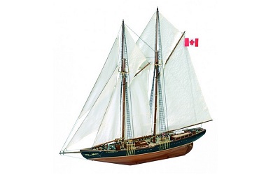 Сборная деревянная модель корабля Artesania Latina Bluenose II 1:75