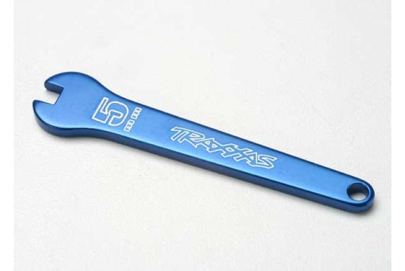 Ключ рожковый TRAXXAS 5мм (алюминий, анодированный в синий цвет)