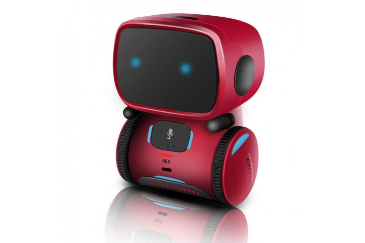 Интеллектуальный интерактивный робот красный WLToys AT001
