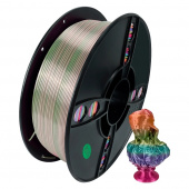 Филамент Kingroon PLA Silk Rainbow Candy 1.75mm 1KG