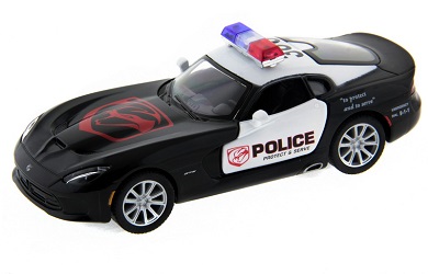 Машина Kinsmart SRT Viper Police 1:40 (инерция) б/к