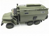 Внедорожник зеленый 1/16 6WD электро - Советский военный грузовик ''Урал'' KIT Металл