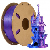 Филамент Kingroon PLA Dual Silk Blue-Purple 1.75mm 1KG