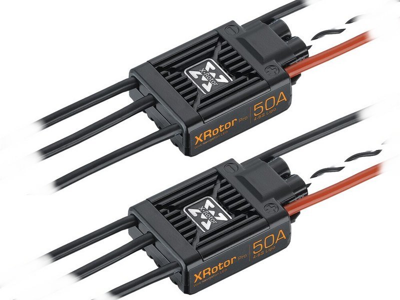 Бесколлекторный регулятор Hobbywing XRotor Pro-50A-Dual Pack (50A-70A, Copter)