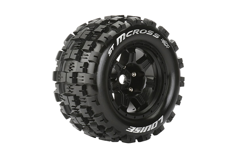 Колеса в сборе MFT 1/8 ST-MCROSS STADIUM TRUCK TIRE SPORT