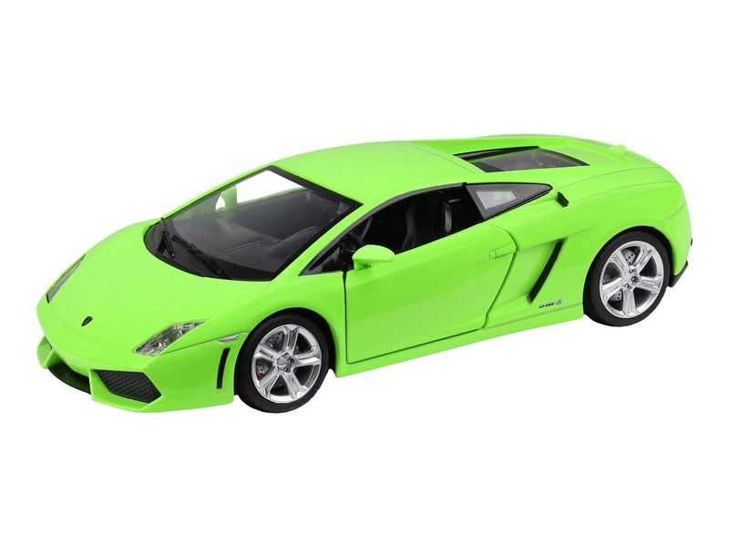 Машина ''АВТОПАНОРАМА'' Lamborghini Gallardo LP560-4, зеленый, 1/24, свет, звук, в/к 24,5*12,5*10,5см