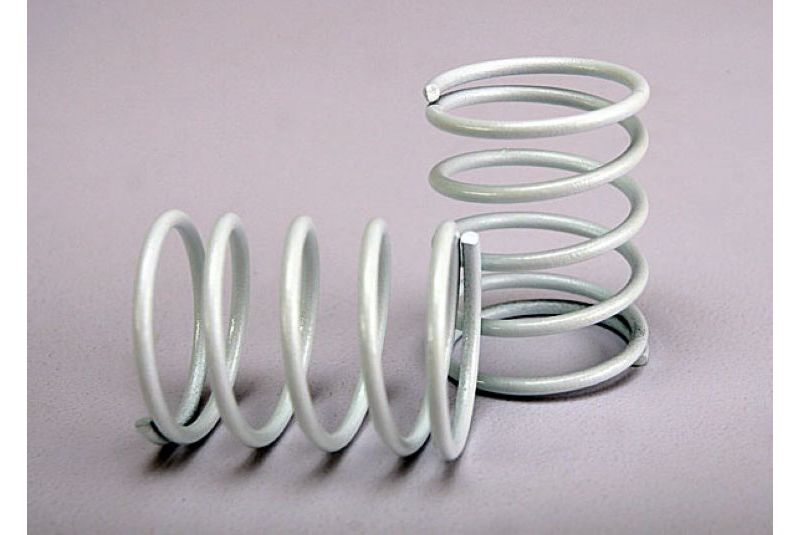 Springs, white (front/rear) (2)