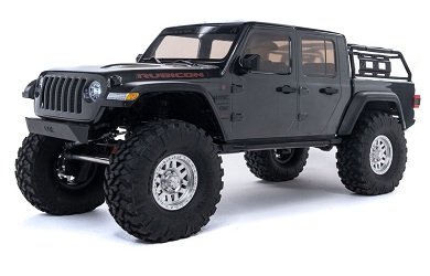 Модель для трофи Axial 1/10 SCX10 III Jeep JT Gladiator Rock Crawler with Portals RTR (серый)
