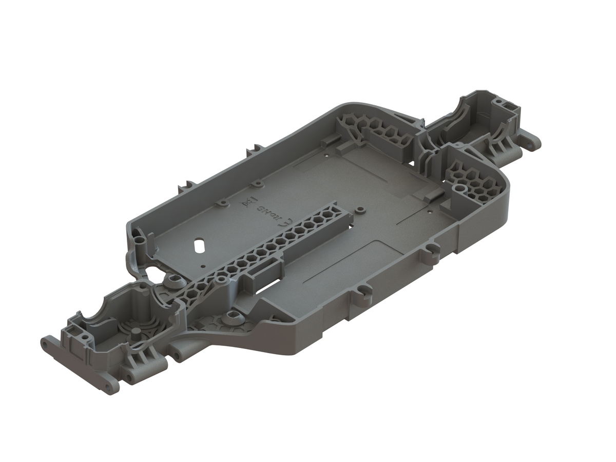 Композитное шасси SWB ARRMA Granite 1/10 4x4