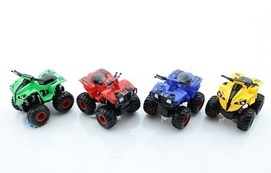 Машина инерционная KLX ATV 4WD в асс. в/к