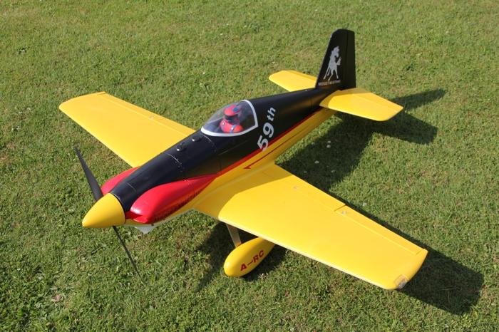 Модель самолета 1450мм MidgetMustang GREY, PNP