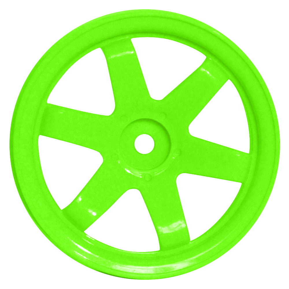 Комплект дисков (4шт.), 6 спиц, зелёные