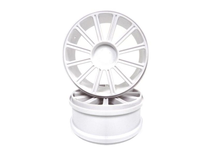 Белые колесные диски для Himoto E8XBL, 2шт.