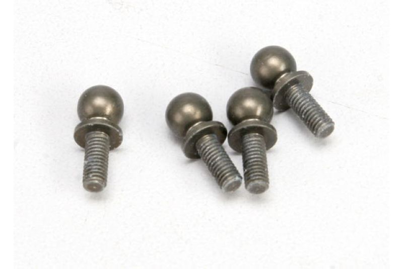 Ball studs, aluminum, hard-anodized, PTFE-coated (4) (use for inner camber link mounting)