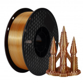 Филамент Kingroon PLA Tri Color Silk Golden-Silver-Copper 1.75mm 1KG