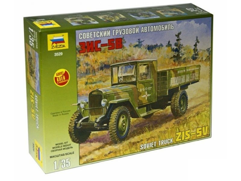 Сборная модель ZVEZDA Грузовик ''ЗиС-5'', 1/35