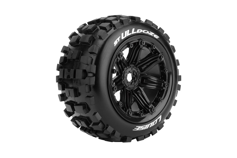 Колеса в сборе ST-ULLDOZE 1/8 STADIUM TRUCK TIRE SPORT
