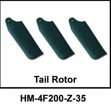 Лопасти хвостового ротора - HM-4F200-Z-35