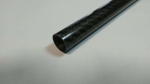 Трубка карбоновая 20x18x1000мм (диагональное плетение, глянцевая)