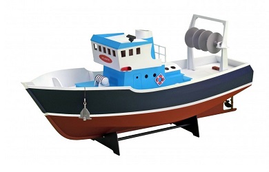 Собранная деревянная модель корабля Artesania Latina Atlantis (Build & Navigate series) 1:15